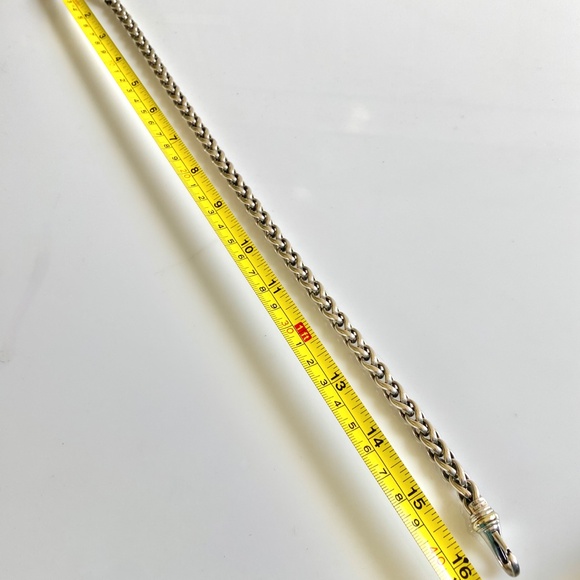 David Yurman 8mm and 16.5-inch Silver Necklace - Picture 5 of 7